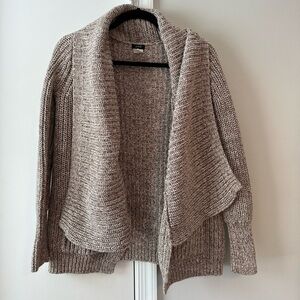 J.Crew Women's Cotton Cardigan in Brown & Cream 🤍🤎 Size XS